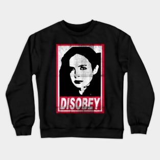 disobey jessica Crewneck Sweatshirt